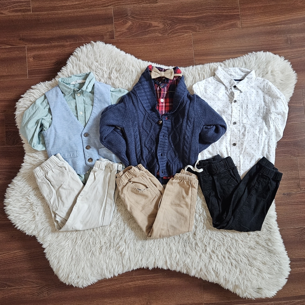 Lot Of Stylish Holiday Outfits For Toddler Boys 4T